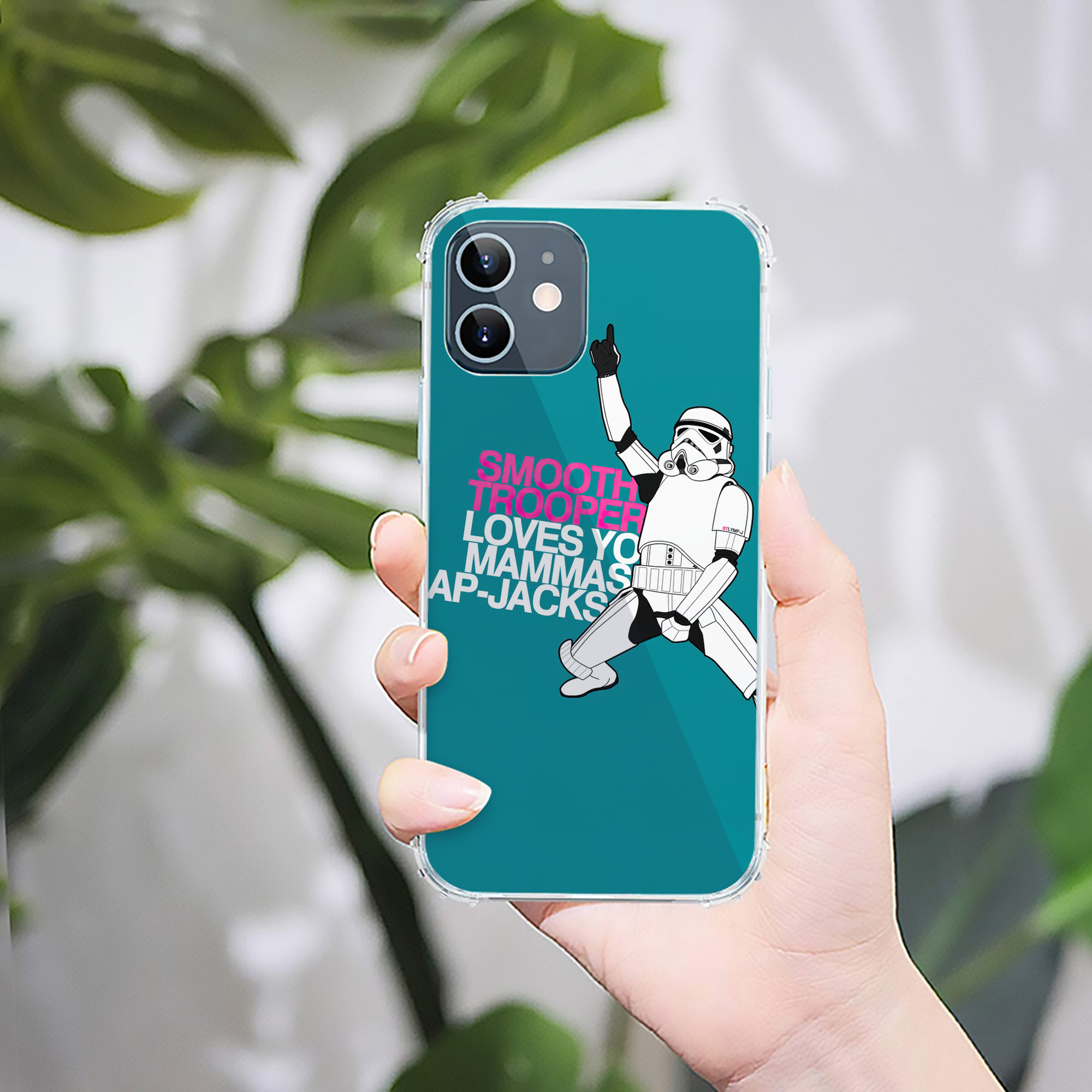 （画像用） スター・ウォーズ Star Wars 【iPhone 12シリーズ対応】透明スマホケース（クリアソフトケース）